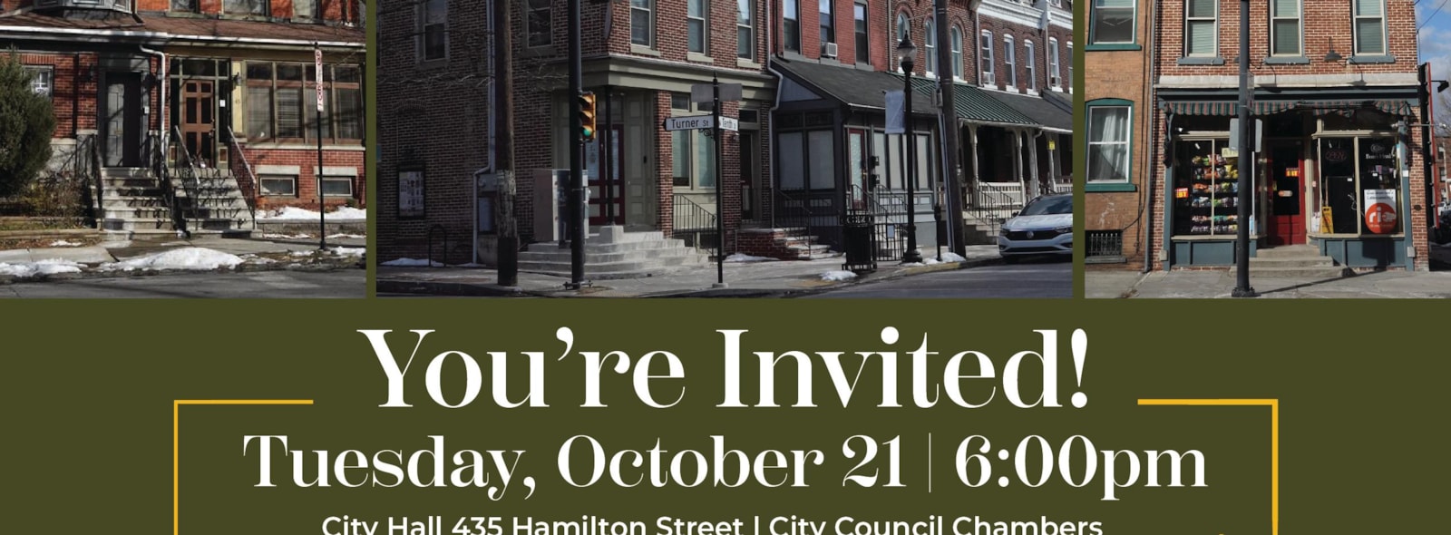 City of Allentown to Host Open House on Historic Resources Survey Findings