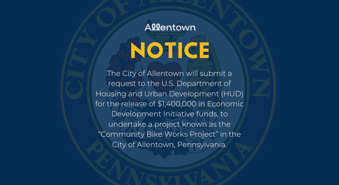 NOTICE OF INTENT TO REQUEST RELEASE OF FUNDS