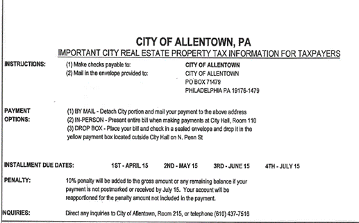 New Changes in 2022 City Real Estate Tax Bills